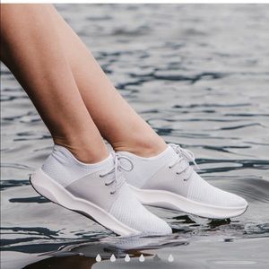Vessi everyday pearl white shoes
